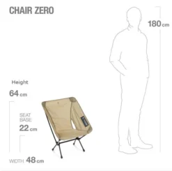Helinox Chair Zero -OutFit Verkaufs-Shop Chair zero measure