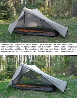 Tarptent Notch -OutFit Verkaufs-Shop Notch Luftung