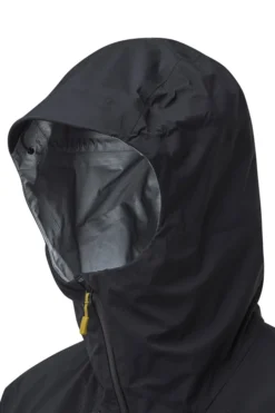 Rab Firewall Jacket Men -OutFit Verkaufs-Shop QWF 77 black detail