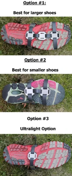 Vargo V3 Pocket Cleats™ - Titanium /Grödel -OutFit Verkaufs-Shop T476 6