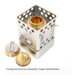 Firebox Scout Notfallkocher Kombi Kit -OutFit Verkaufs-Shop scout mtrangia