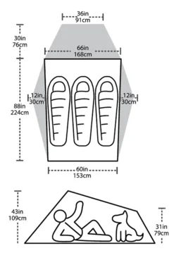 Big Agnes Seedhouse SL 3 -OutFit Verkaufs-Shop seedh3 masse