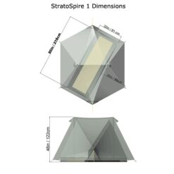 Tarptent StratoSpire 1 ´22 Solid Inner -OutFit Verkaufs-Shop ss1 dimensions 1
